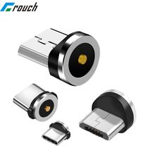 Magnetic Charger Type C Connector Plug for    Round Cable micro usb  android  type c connector 1 pin 2024 - buy cheap