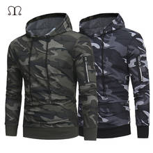 Hoodies Men 2019 Brand Slim Fit Hooded Sweatshirt Pullover Male Autumn Army Military Camouflage Slim Fit Casual Hoody Outwear 2024 - buy cheap