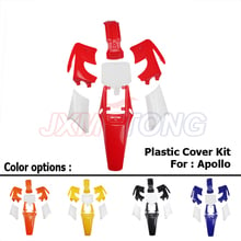 MOTORCYCEL PARTS Plastic Cover APOLLO Fairing Kits ORION 70CC 110CC 125CC 150CC DIRT BIKE PLASTICS LONG STYLE 560MM Rear Fender 2024 - buy cheap