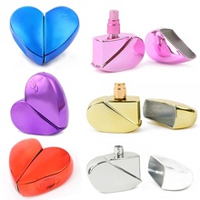 Fashion 25ml Perfume Bottle Heart Shape Travel Empty Perfume Bottle Refillable Mini Atomizer Spray Pump Storage Bottle 2024 - buy cheap