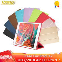 Case for iPad 9.7 2017/2018 ultra slim lightweight Smart stand TPU Soft back Cover for iPad 6th 2018 2017 air 1/2 Pro 9.7 Case 2024 - buy cheap