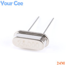 10pcs 24M Quartz Resonator Passive Crystal Oscillator HC-49S 24MHz 24 MHz 2024 - buy cheap