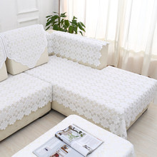 Funda de sofá de encaje blanco para decoración del hogar, cubierta de respaldo/reposabrazos, cubierta de TV para refrigerador, 1 unidad 2024 - compra barato