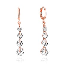 MISANANRYNE New Fashion Women 6 Colors Cubic Zirconia Dangle Drop Earrings for Women Wedding Party Jewelry Gifts 2024 - buy cheap