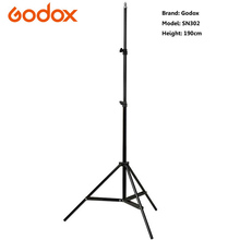 Godox 190 centímetros 6ft Estúdio de Fotografia Iluminação Foto Estande Luz Tripé Para O Flash Strobe Luz Contínua # SN302 2024 - compre barato