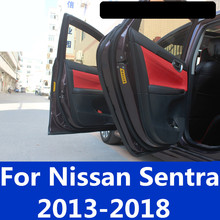 For Nissan Sentra 2013-2018 Sound insulation strip car door slit strip dustproof soundproof strip car Accessories 2024 - buy cheap