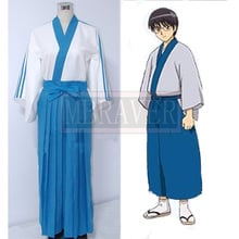 Free shipping Cheap Gintama Shinpachi Shimura Cosplay Costume Anime Clothing 2024 - buy cheap