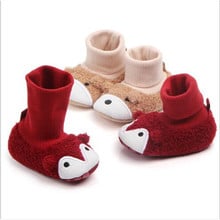 New Cartoon Baby Shoes Autumn Winter Infants Soft First Walkers Baby Shoes Boots For Boys Girls 2024 - buy cheap