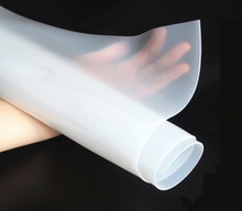 2 шт. 500x500x0,5 мм силиконовая противоскользящая прокладка белая силиконовая резиновая прозрачная прокладка 2024 - купить недорого