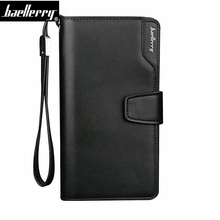 Baellerry Men Wallets Classic Style Leather Wallet Men Brand Long Zipper Male Clutch Purse Card Holder phone bag big Capacity !! 2024 - buy cheap