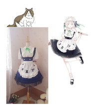 [Customized] Anime Touhou Project Izayoi Sakuya Lolita Dress Maid Outfit Cosplay Costume Any Size Women Halloween Free shipping. 2024 - buy cheap