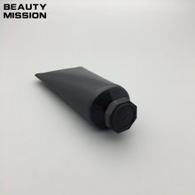 Tubo cosmético vazio macio para rosto, 50m, preto, creme, shampoo de loção, recipiente de limpeza facial, uname, tubo de espremer 2024 - compre barato