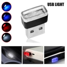 Car Atmosphere Lights Mini USB Light LED Modeling Light Neon Atmosphere Ambient Lamp Car Interior Lights 2024 - buy cheap