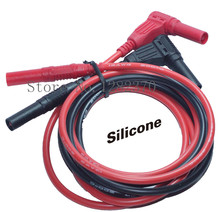 [SA] 14AWG silicone test leads five meters long red and black 3pair /lot 2024 - buy cheap
