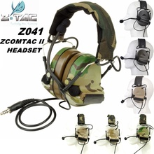 Z Tactical Comtac II Headset Airsoft Paintball Hunting Comtac 2 Headphone Active Noise Canceling Softair Military Earphone Z041 2024 - buy cheap