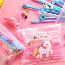 20 Pcs/bag New Cute Cartoon Kawaii Black Gel Pen Suit Student Creative Gift Stationery School Office Writing Pens Supplies 2024 - buy cheap