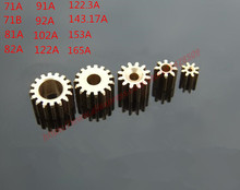 10pcs Copper gear brass gears mini shaft gear DIY Micro Motor and Gear Box Mating Parts 2024 - buy cheap