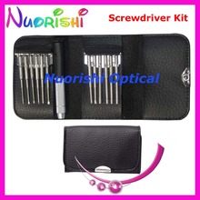 SS1001 Glasses Screwdriver With Black Leather Case Spectacle Screwdriver Set Kit Free Shipping 2024 - buy cheap