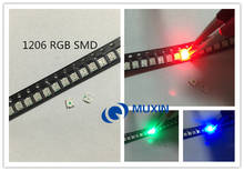 1206 RGB SMD 1206 LED 50pcs  Bead 3227 RGB Tri Color Red Green Blue Ultra Bright SMD LED Light Emitting Diode 2024 - buy cheap