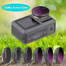 Filtro de lente de vidro para drone dji osmo, conjunto com acessórios de proteção, compatível com drones uv h1 nd4/8/16/32 nd4/8/16/32 2024 - compre barato