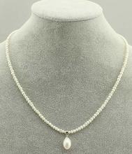 Joyería de perlas collar de novia blanco genuino collar de perlas de agua dulce Regalo de Cumpleaños joyería de perlas reales hecha a mano envío gratis 2024 - compra barato