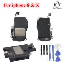 1Pcs Loud Speaker For iPhone 8 Plus X 4.7" 5.5" Loudspeaker Buzzer Ringer Sound Flex Cable + Tools Replacement Spare Parts 2024 - buy cheap