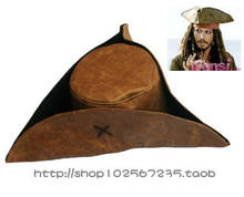 Шляпа для косплея для взрослых на Хэллоуин, капитан Джек, пиратский парик, шляпа пирата, B-2916 2024 - купить недорого