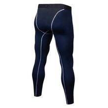 Pantalones ajustados de compresión para hombre, mallas elásticas de terciopelo para correr y Fitness, para invierno 2024 - compra barato