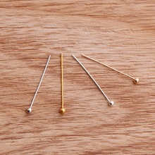 0.5x20mm 500pcs/bag Copper Ball Head Pins Needles For Jewelry Making Necklace Bracelet DIY Jewelry Findings 2024 - buy cheap