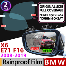 Película antiniebla para espejo retrovisor, accesorios a prueba de lluvia y niebla para BMW X6, E71, F16, 2008 ~ 2019, 2012, 2014, 2015, 2016 2024 - compra barato