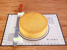 2pcs/lot 5 Layers Adjustable DIY Cake Slicer Bread Leveller Cutter Fixator Guide Cake Cutter Leveler Slicer Cutting Fixator 2024 - buy cheap