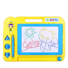 1pcs 27.3x20CM Plastic Magnetic Preschool Toy Children Baby Toy Drawing Painting Writing Mat Board & Magic Pen Doodle Toy Gift 2024 - buy cheap