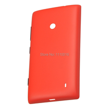 Новинка, бесплатная доставка, задняя крышка батарейного отсека для Nokia Lumia 520, пять цветов, оптовая продажа, дешевле 2024 - купить недорого