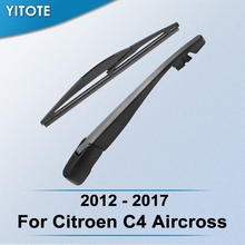 YITOTE Rear Wiper & Arm for Citroen C4 Aircross 2012 2013 2014 2015 2016 2017 2024 - buy cheap