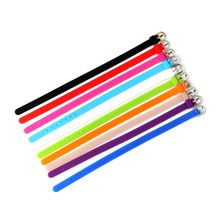 Pulseira de borracha de silicone fofa para meninas, pulseira colorida multifuncional para diy, acessórios de joias para presente de festa de crianças 2024 - compre barato