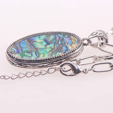 Abalone Shell 925 Sterling Silver Jewelry Necklace And Pendant TE412 2024 - buy cheap