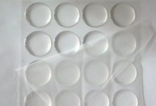 200 Uds 1 pulgada ronda 3D de cristal adhesivo transparente epoxi círculos pegatinas de tapa de botella JK23 2024 - compra barato