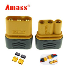 100pairs Amass MR30 MR30-M Connector Plug Upgrated of XT30 Female & Male Gold Plated For RC Parts 40%Off 2024 - buy cheap