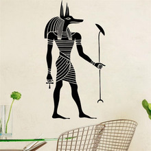 Adesivo de parede de figura egípcia, design moderno, decoração para sala de estar, faça você mesmo, vinil removível, arte de parede, decalque, decoração de quarto 2024 - compre barato