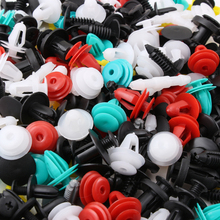 200PCS 100PCS Universal Mixed Plastic Car Clips for Auto Bumper Door Panel Fender Car hybrid plastic clip 2024 - buy cheap