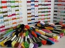 Embroidery Floss Yarn Thread / Cross Stitch Floss Yarn Thread 6 strands 8.7 Yard Length Similar DMC Total 447 Skeins 2024 - buy cheap