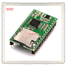 10 Uds QJ5001M02 nueva versión WT5001M02-28P u-disk player tarjeta SD Módulo de voz MP3 Módulo de sonido 2024 - compra barato