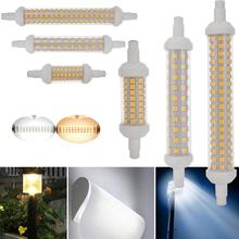 Lámpara LED R7S regulable, 10W, 15W, 20W, SMD 2835, 78mm, J78, 118mm, J118, 135mm, J135, R7S, 220V, reemplazo de lámparas halógenas 2024 - compra barato
