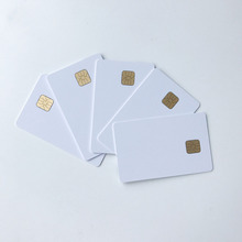 100 pces iso7816 pvc cartão em branco sle4428 chip 1k contato ic cartão inteligente para impressora a jato de tinta 2024 - compre barato