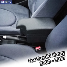 Подлокотник чехол для Suzuki Jimny 2000-2017 Новый черный USB центральный магазин коробка 2001 2002 2003 2004 2014 2024 - купить недорого