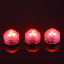KITOSUN супер яркие мини ночные светильники светодиодные Цветочные свечи аквариумные погружные осветительные лампы для вечеринки и свадьбы 2024 - купить недорого