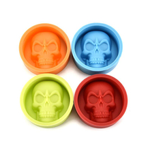 Creative Silicone Soap Molds Diy Skull Soap Mold Cake Maker Tool Barbecue Supplies Fondant Simpel Cake Decorating New Fashion 2024 - buy cheap