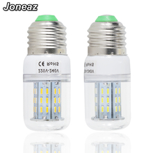 Joneaz 6x bonbillas e27 E26 E14 B22 led dimmable bulb light 4W 110v 220v dimmer candle lamp spotlight 360 degree energy saving 2024 - buy cheap