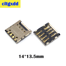 cltgxdd 2pcs New Sim Card Slot Socket Reader Holder Tray for LG F240L/S/K G2 E980 E988 F320 D415 E985t 2024 - buy cheap