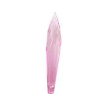 35pcs/Lot 76mm Pink Color Crystal  Multi Cuts Crystal Glass Icicle Prism Crystal U Drop Pendant  Free Shipping 2024 - buy cheap